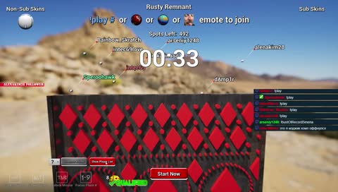 Катаем шары с чатом! для участия пиши !play в чат