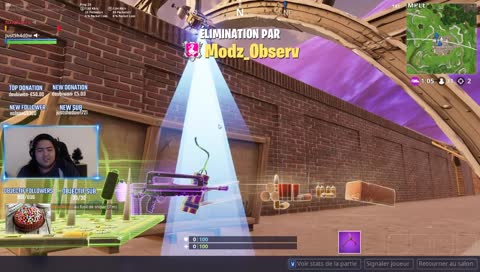 Fin de journée sur Fortnite !