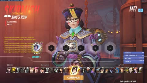 Ashe learning then sub games // early longer stream tomorrow 