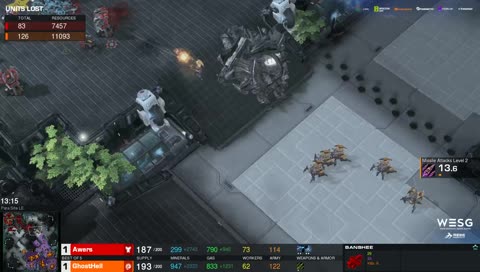WESG Ukraine -Awers vs SleepCOW - Open Qualifier #5, комментирует @Alex007UA