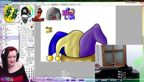 [Ger/Eng] Chillig quatschen und malen (Logos, Emotes und co.) !giveaway !discord !katzen #pawsitiveVibesOnly