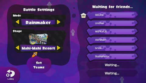 [!fc !nnid] Splaturday: Just keep splatting, just keep splatting