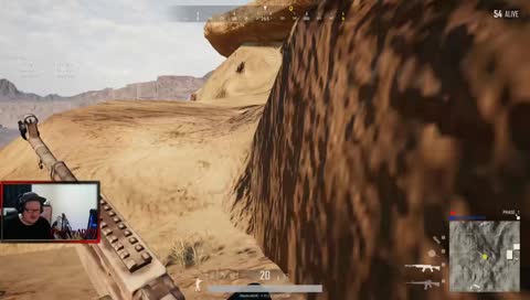 What is this guy doing?!
