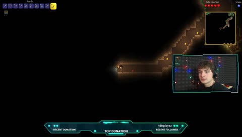 Streaming Terraria on my new PC!