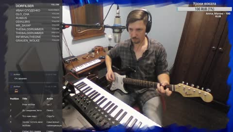 Живая музыка. Песни под гитару Live looping.