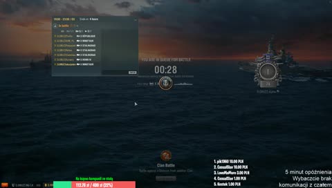 [PL/EN] World of Warships - Klanóweczki z łobuzami