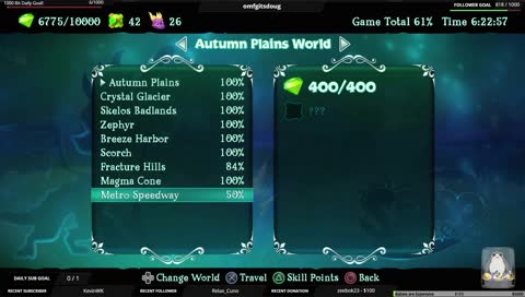 Playing some Spyro || 1000+ Follow Goal! || Drown the Dorg!