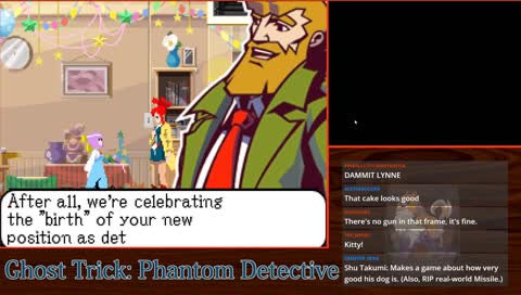 You have four minutes to not die.  [Ghost Trick]