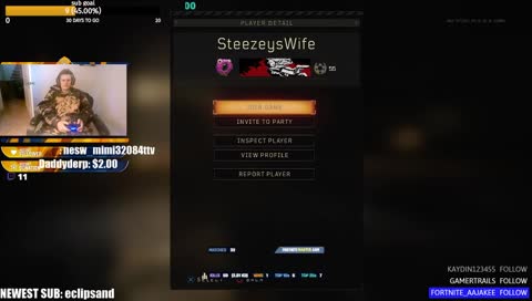 comp fortnite  F4F !sub !points 