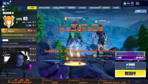 Live från dreamhack! Får se hur detta går =)  {Pro Noob}
   》!dhw !commands !points !discord《    SWE/ENG 
