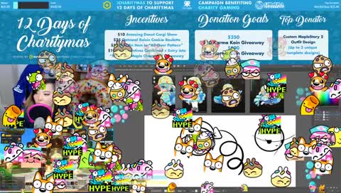 12 Days of Charitymas | !charitymas !team
