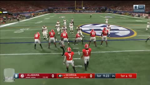 Alabama vs Georgia 