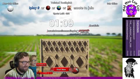 When your son walks in and says hi the audience.