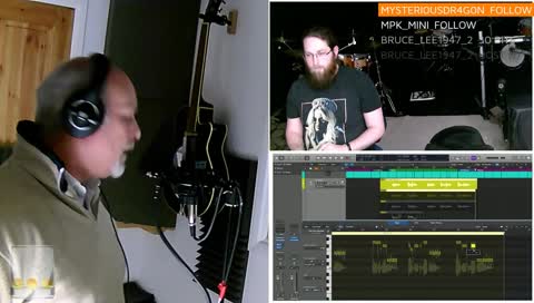 recording vocals 'Disappear' - 'Magpie' is out now