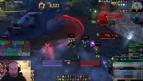 Ghuun prog on destro lock spam this balloon to help VQ kill ghuun!
