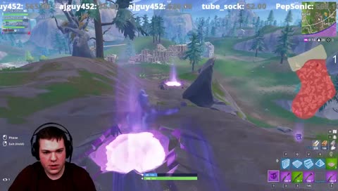 [EN] Fortnite, If you only have one eye...are you blinking or winking? 1 Followers to 500. :D CRAZY