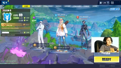 Hippie Skins and some 9 year old | !prime !discord | Fortnite