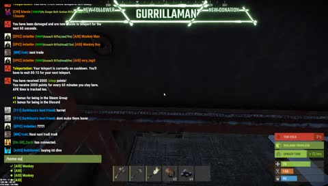 Rust|PVP| 10x modded playz