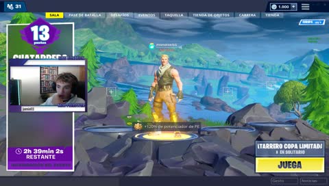 JUGANDO FORTNITE BATTLE ROYALE CON SEGUIDORES