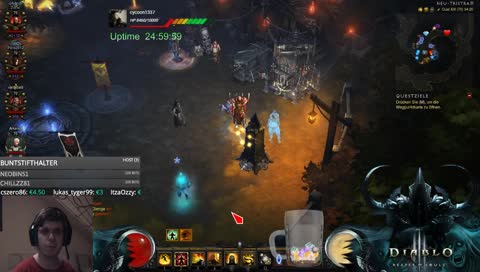 (GER) Necro/Monk/DH/Crusi Season 15, Road to 3k Paragon !24h