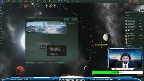 24 hour Charity Stellaris 2.2. Megacorp MP with 32 Players [POV] #Ad