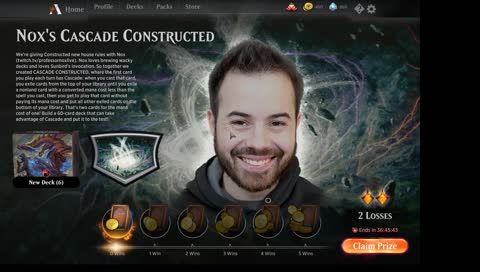 MTG ARENA //  I N F I N I T E C O M B O / HOUSE TECH MUSIC
TEFERI / KARN / NEXUS OF FATE