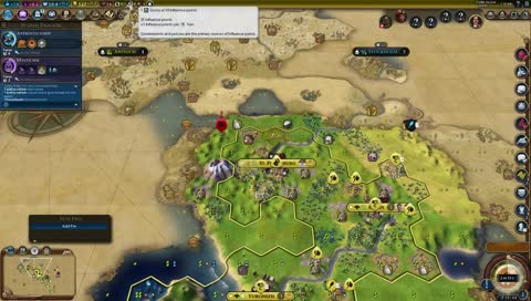 Civ6 CPL Competitive League 10-FFA SCYTHIA [PANGEA]