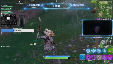 Getting Bland Thrower his 100th win