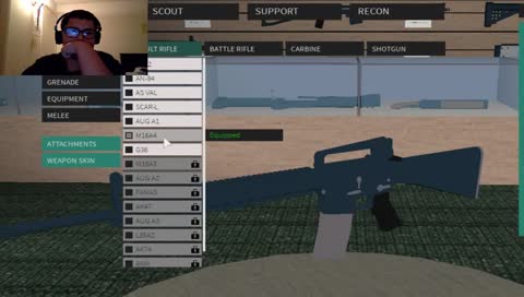 Playing Strucid ROBLOX