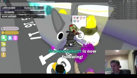 grinding pet simulator! Huge Cat!!