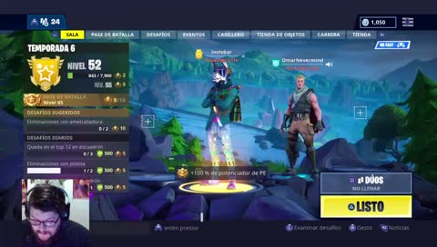 el manqueo a de fornite empezo