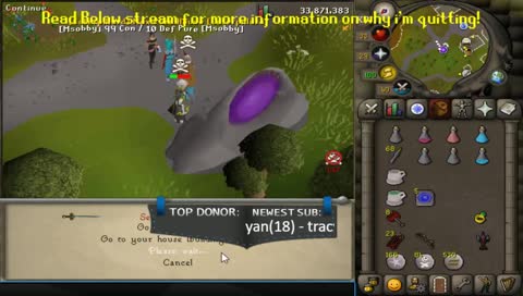 Sparc Mac - I'm Leaving Runescape | Last Stream Quitting