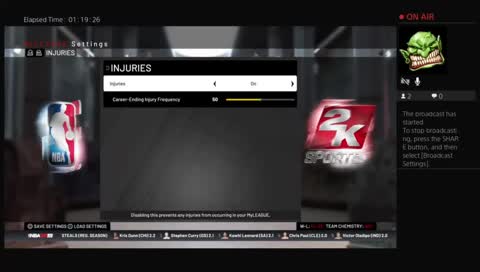 NBA2k Offseason Cavs Rebuild 
