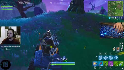 [CAM/720P/FR] Warigane le débile sur FORTNITE ! GAMES VIEWERS !