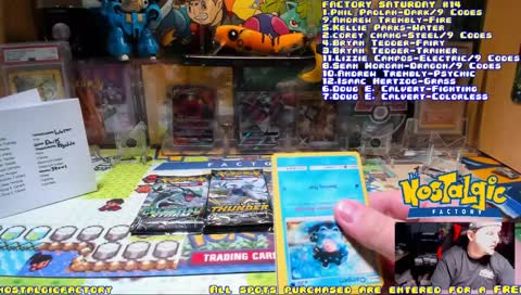FACTORY SATURDAY AT THE NOSTALGIC FACTORY - POKEMON BOX BREAKS -nostalgicfactory.com (12/1/18)