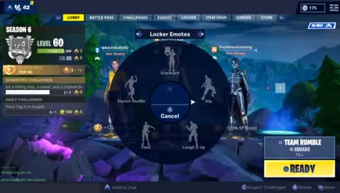 Squads and playgrounds with followers stream snipe at 10 viewers