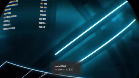 Beat Saber PSVR expert faster mode practice