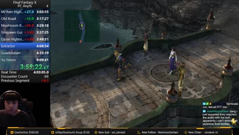 PB Attempt, Sub 9:06 Goal! | FFX PC Any% Speedrun [srl]