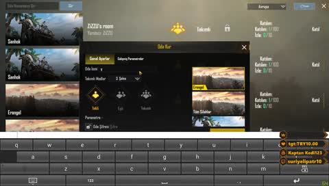 PUBG Mobil GELİŞMİŞ ODA - 100 KİŞİLİK ODA KURUYORUZ !