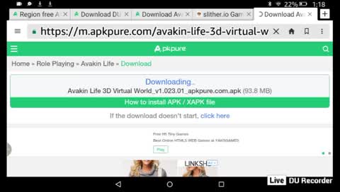 My Live stream with DU Recorder