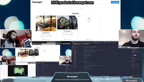 We're BUILDING and LAUNCHING a startup OVER THE WEEKEND - Krowspot: discover and share cool spots to work from in your city!