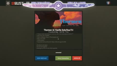 [FR] RUST#1 C'est Reparti ! Rejoignez moi !