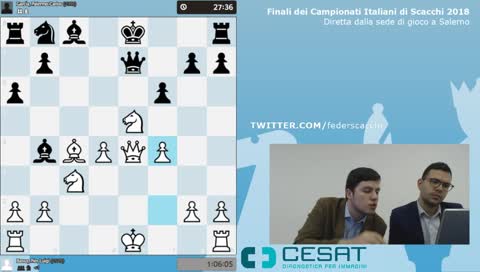 Campionati Italiani di Scacchi 2018 - Giorno 10