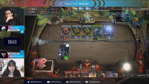공식 중계) $10K | dpmlicious vs Naiman | Bo3 | Mighty Triad: Strength | Group G | @Klaxxi