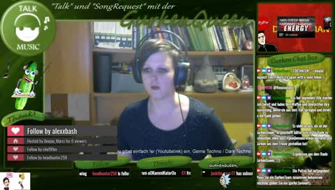 Die crazy GurkenQueen_ ist online,  It´s Techno Time, elektronische Musik usw....   [TALK] [SongRequest] [AUSTRIA] 