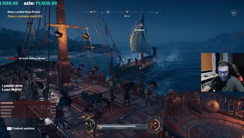 [PL\EN]  Młody człowiek i morze xD Lecimy z przygodami Alexiosa. Darksiders 3 skończone! Lol -> Ac : Oddysey