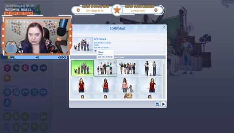 Sims Sunday! Let's Make Some Babies!🐠!SubSpin !merch !bubbles🐠 #SeaStream