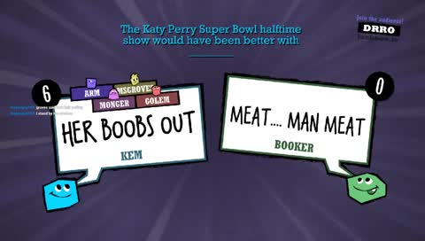 Come join us! Jackbox.tv (you don't need to have the game yourself)