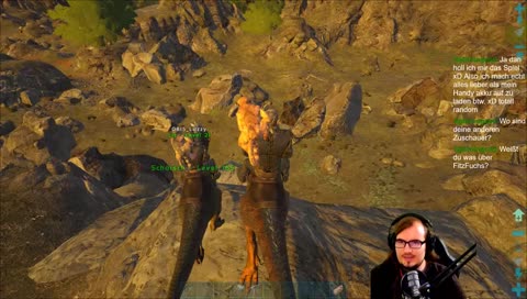 Neuer Anfang, neue Insel! siedeln unter Dinos! ARK LIVE!