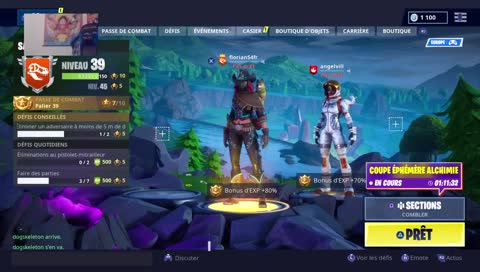 [Ps4-HD] FORNITE Game follow #La Team Fou